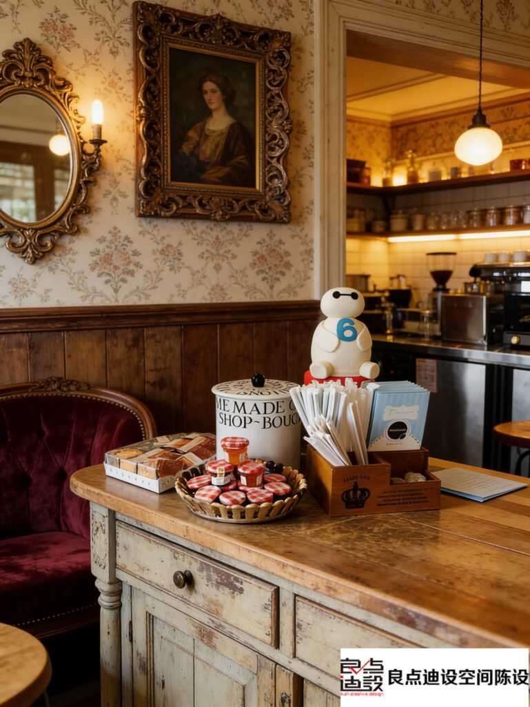 复古不死!这家咖啡店的装修软装设计细节，让我想原地开店☕️